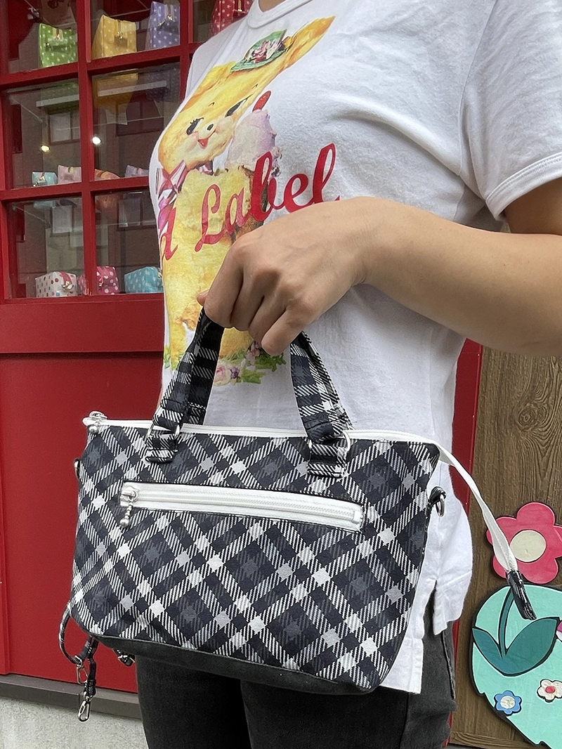 アコースティックチェック ショルダーバッグ
